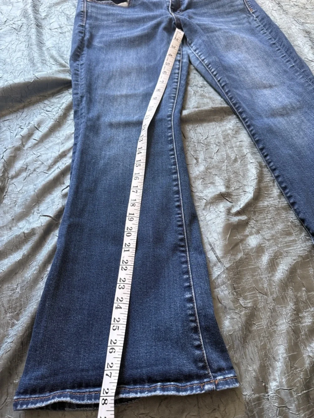 American Eagle Stretch Kick Boot Jeans 12 short - Picture 3 of 7